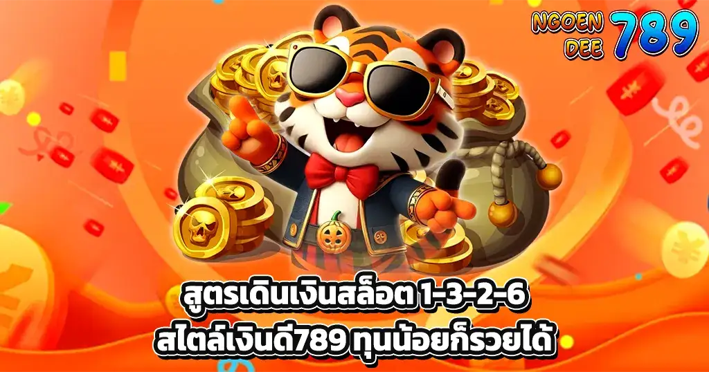 สูตรเดินเงินสล็อต 1-3-2-6 เทคนิคปั่นสล็อตทุนน้อยให้ได้กำไร